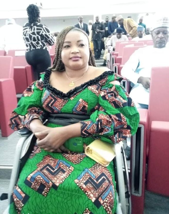 Ms Kyenan Mizim, North-Central Coordinator of the Network of Women with Disabilities